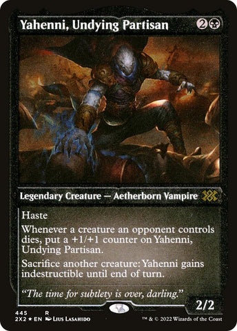 Image for Yahenni, Undying Partisan (Foil Etched) (445) [Double Masters 2022]