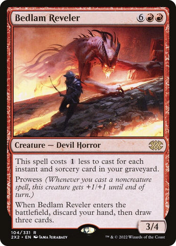 Image for Bedlam Reveler (104) [Double Masters 2022]