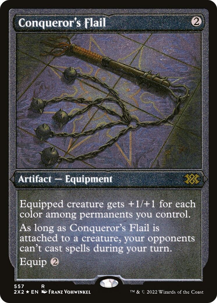 Image for Conqueror's Flail (Foil Etched) (557) [Double Masters 2022]