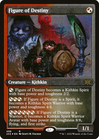 Image for Figure of Destiny (Foil Etched) (496) [Double Masters 2022]