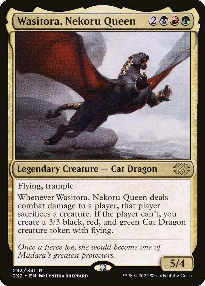 Image for Wasitora, Nekoru Queen (293) [Double Masters 2022]