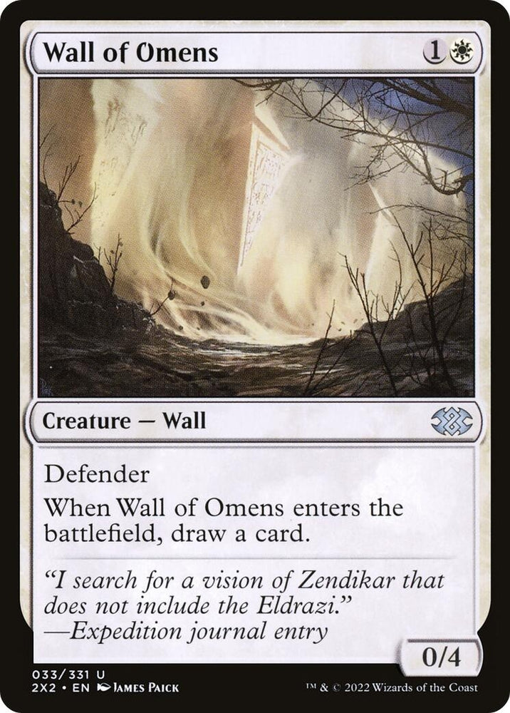 Image for Wall of Omens (33) [Double Masters 2022]