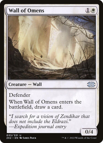Image for Wall of Omens (33) [Double Masters 2022]