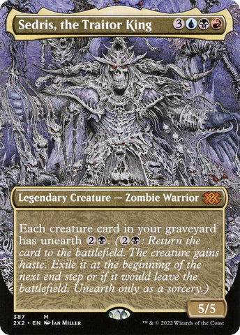 Image for Sedris, the Traitor King (Borderless) (387) [Double Masters 2022]