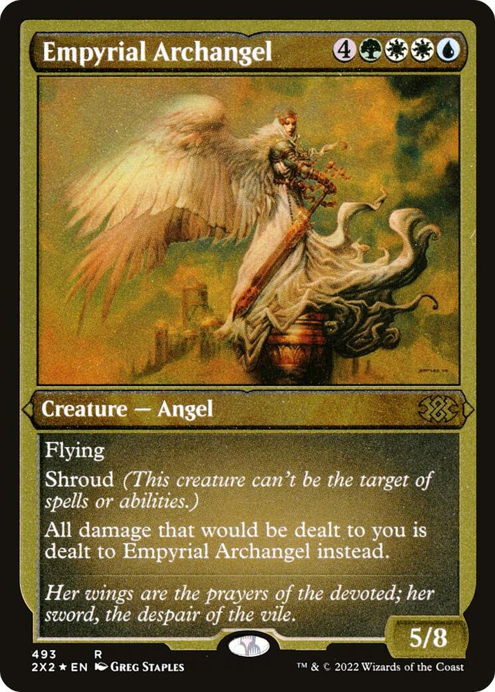 Image for Empyrial Archangel (Foil Etched) (493) [Double Masters 2022]