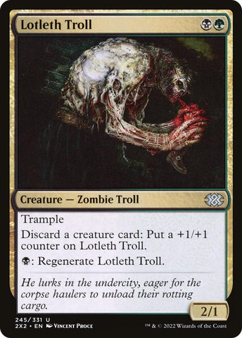 Image for Lotleth Troll (245) [Double Masters 2022]
