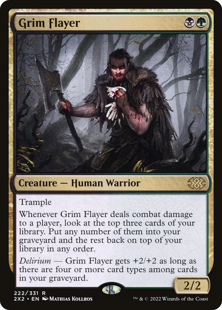 Image for Grim Flayer (222) [Double Masters 2022]