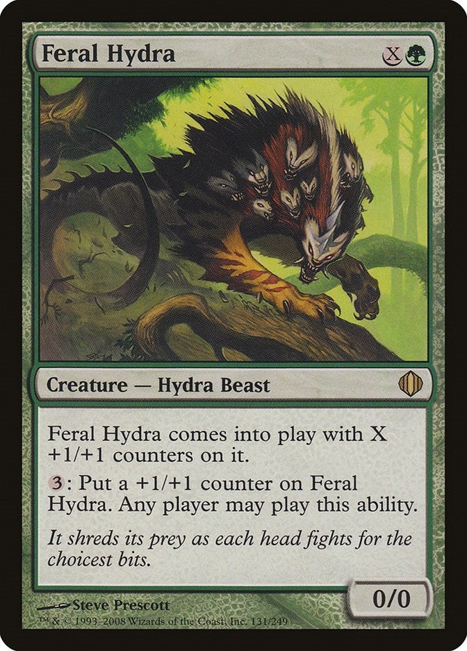 Image for Feral Hydra (131) [Shards of Alara]