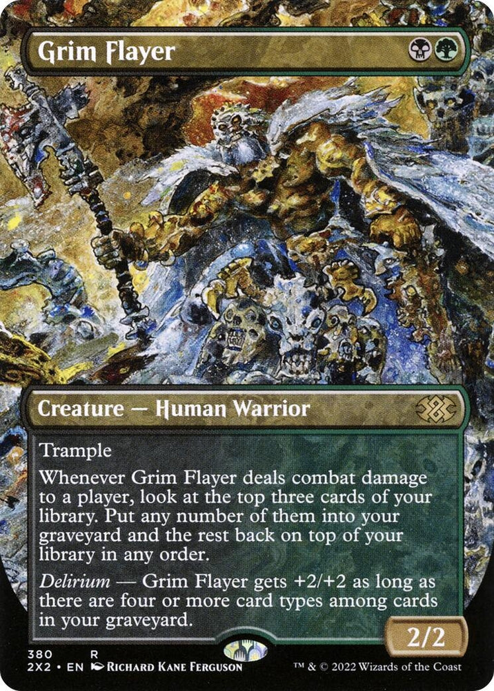Image for Grim Flayer (Borderless) (380) [Double Masters 2022]