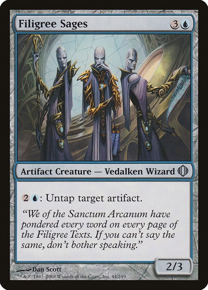 Image for Filigree Sages (44) [Shards of Alara]