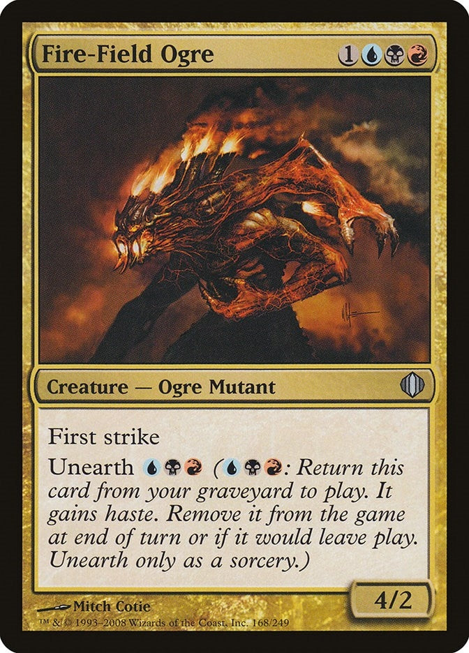 Image for Fire-Field Ogre (168) [Shards of Alara]