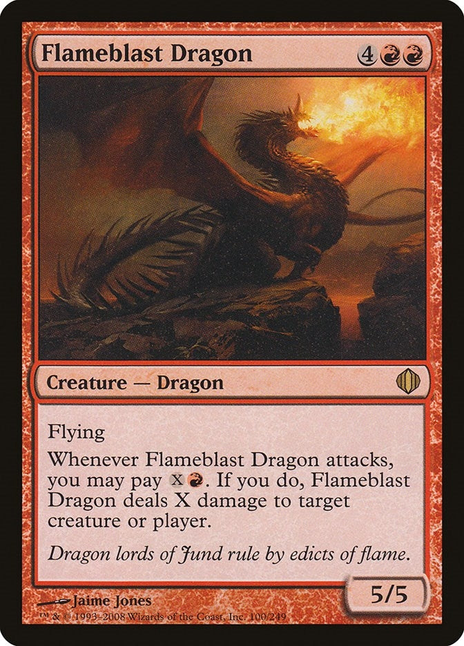 Image for Flameblast Dragon (100) [Shards of Alara]