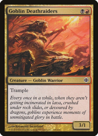 Image for Goblin Deathraiders (169) [Shards of Alara]