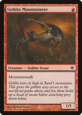 Image for Goblin Mountaineer (102) [Shards of Alara]