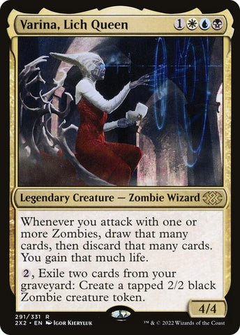 Image for Varina, Lich Queen (291) [Double Masters 2022]