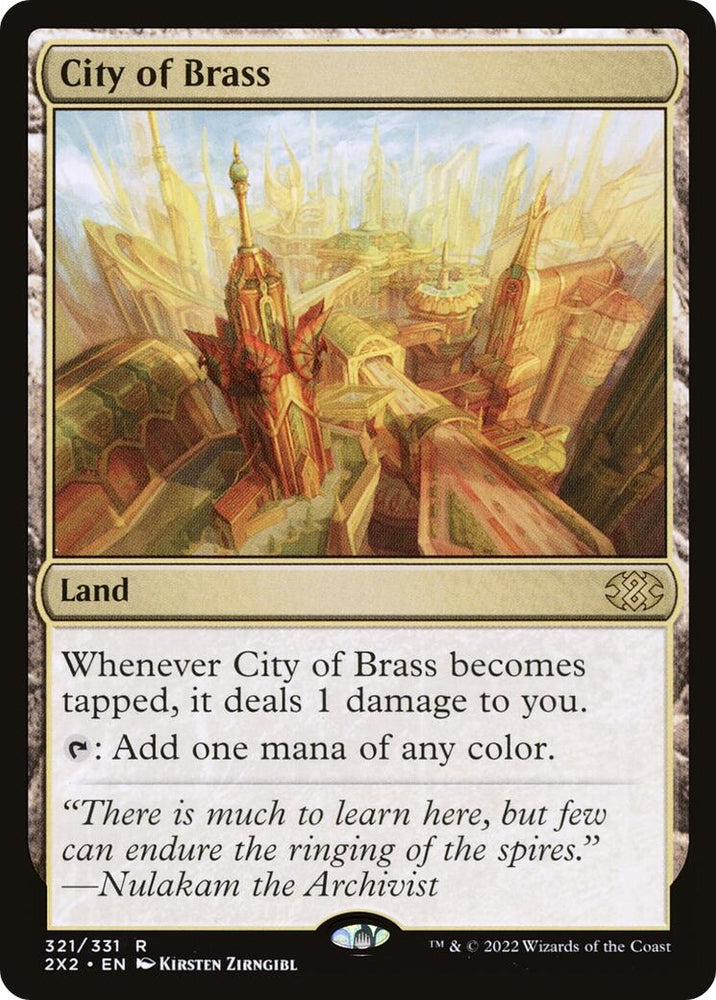 Image for City of Brass (321) [Double Masters 2022]