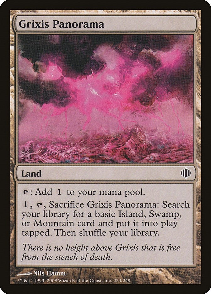 Image for Grixis Panorama (224) [Shards of Alara]