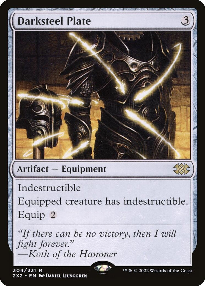 Image for Darksteel Plate (304) [Double Masters 2022]