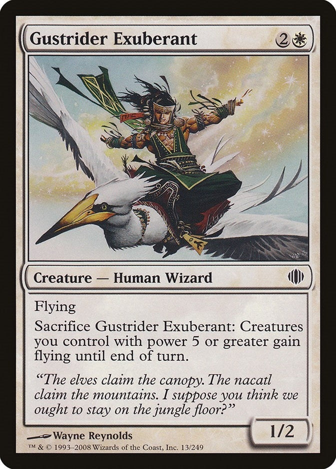 Image for Gustrider Exuberant (13) [Shards of Alara]