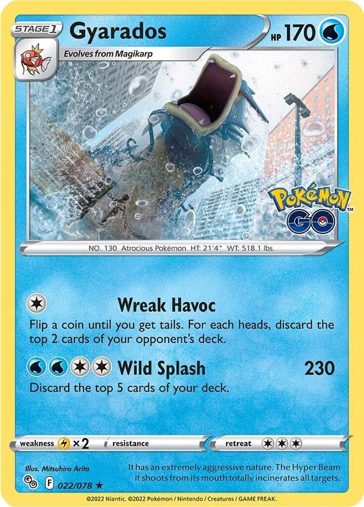 Image for Gyarados (022/078) [Pokemon GO]