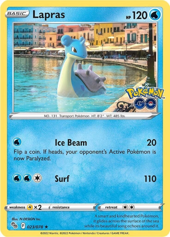 Image for Lapras (023/078) [Pokemon GO]