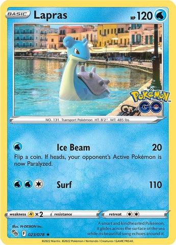 Image for Lapras (023/078) [Pokemon GO]