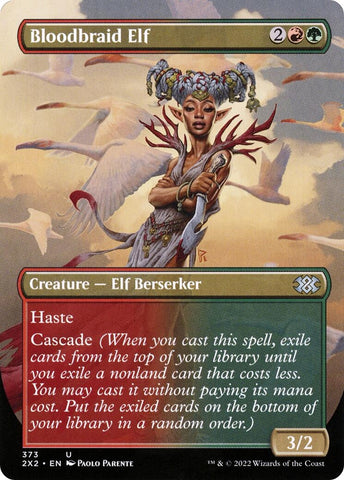 Image for Bloodbraid Elf (Borderless) (373) [Double Masters 2022]