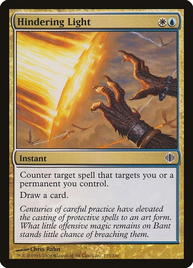 Image for Hindering Light (173) [Shards of Alara]