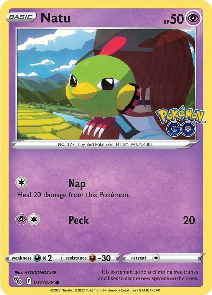Image for Natu (032/078) [Pokemon GO]