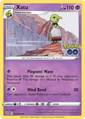 Image for Xatu (033/078) [Pokemon GO]