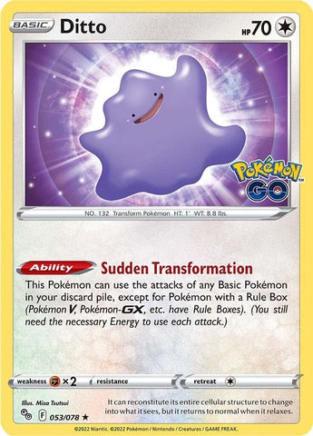 Image for Ditto (053/078) [Pokemon GO]
