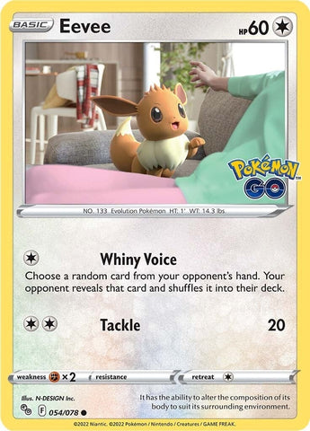 Image for Eevee (054/078) [Pokemon GO]