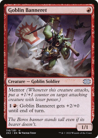 Image for Goblin Banneret (110) [Double Masters 2022]