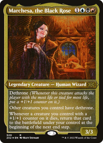 Image for Marchesa, the Black Rose (Foil Etched) (520) [Double Masters 2022]
