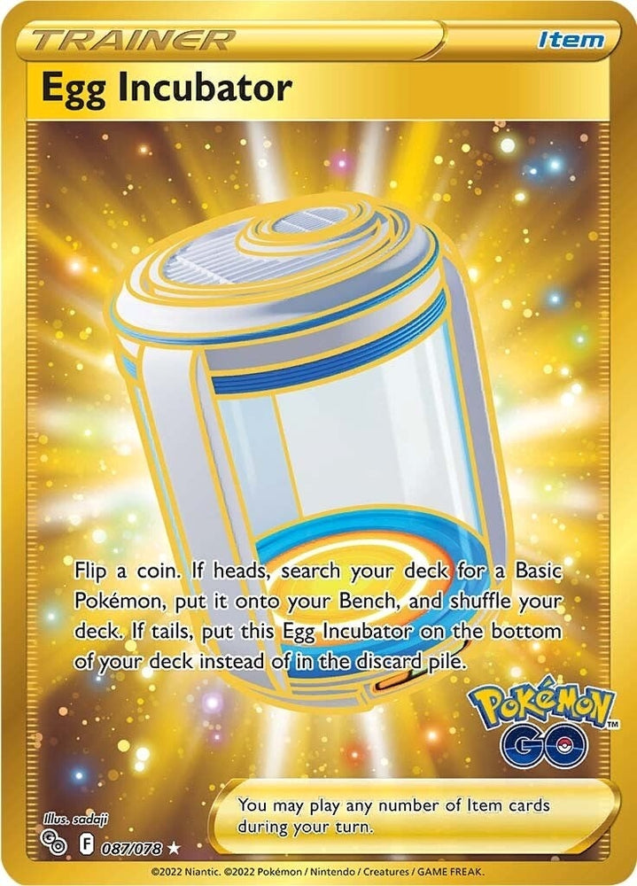 Image for Egg Incubator (Secret) (087/078) [Pokemon GO]
