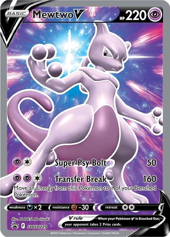 Image for Mewtwo V - SWSH229 (SWSH229) [SWSH: Sword & Shield Promo Cards]