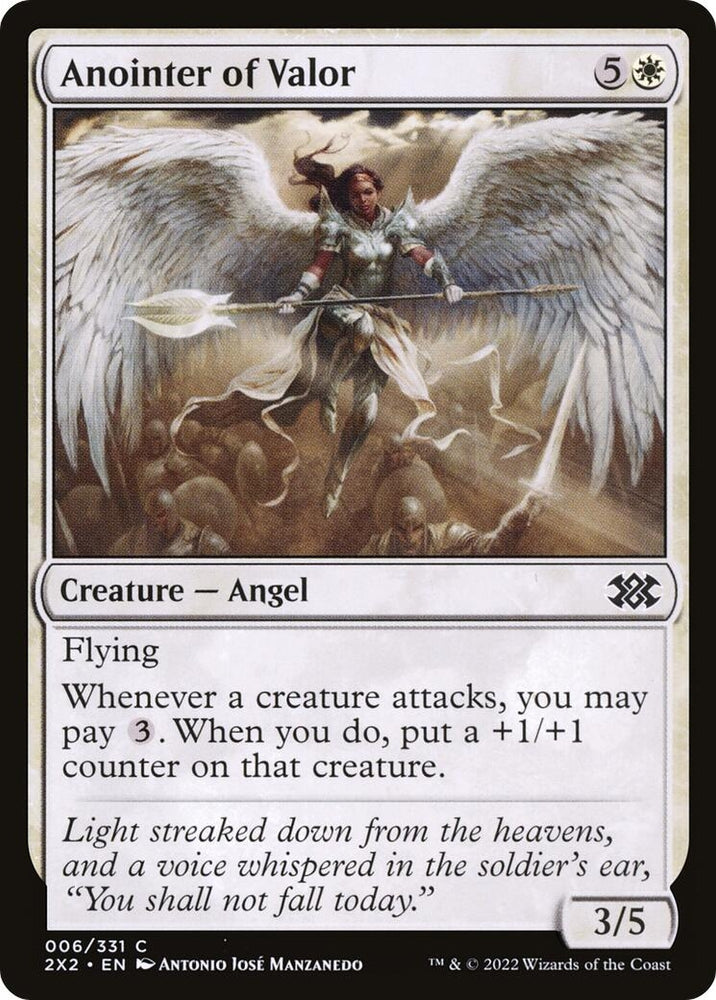 Image for Anointer of Valor (6) [Double Masters 2022]