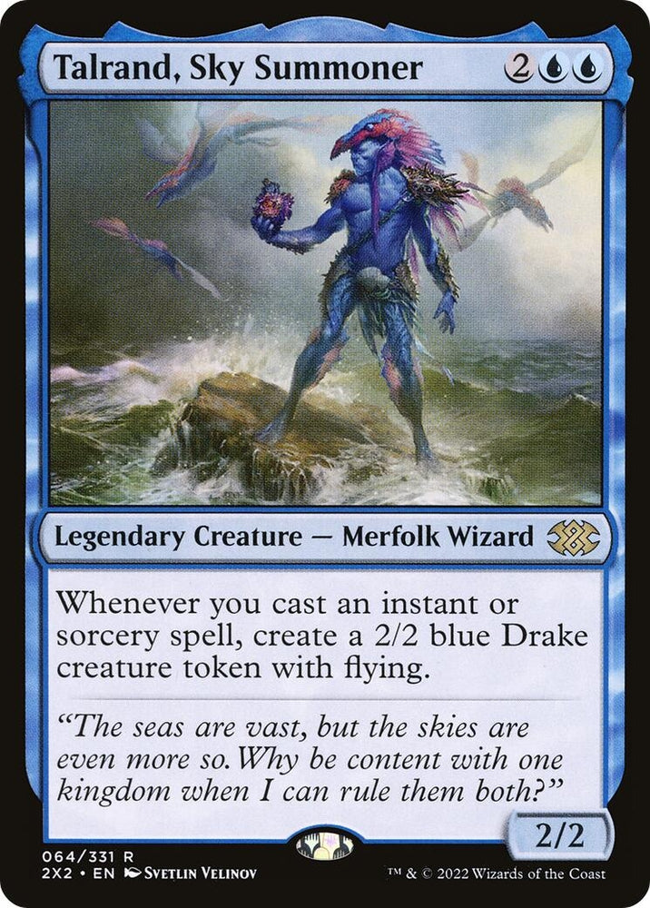 Image for Talrand, Sky Summoner (64) [Double Masters 2022]