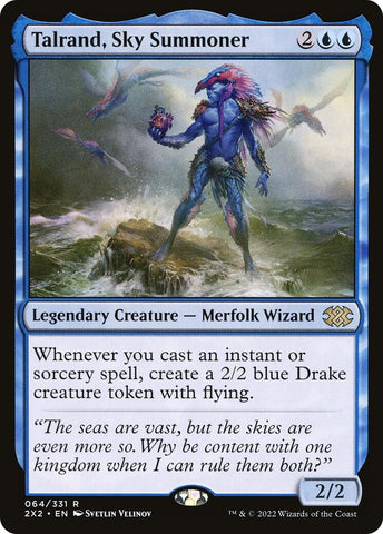 Image for Talrand, Sky Summoner (64) [Double Masters 2022]