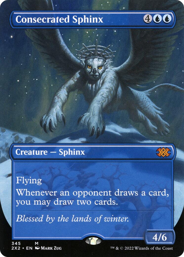 Image for Consecrated Sphinx (Borderless) (345) [Double Masters 2022]