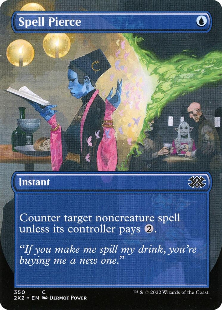 Image for Spell Pierce (Borderless) (350) [Double Masters 2022]