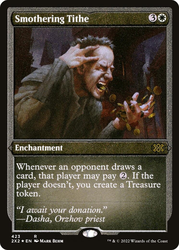 Image for Smothering Tithe (Foil Etched) (423) [Double Masters 2022]