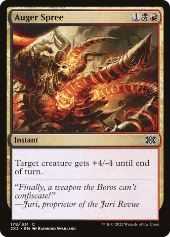 Image for Auger Spree (178) [Double Masters 2022]