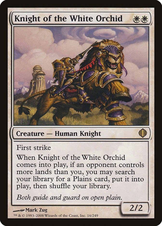 Image for Knight of the White Orchid (16) [Shards of Alara]