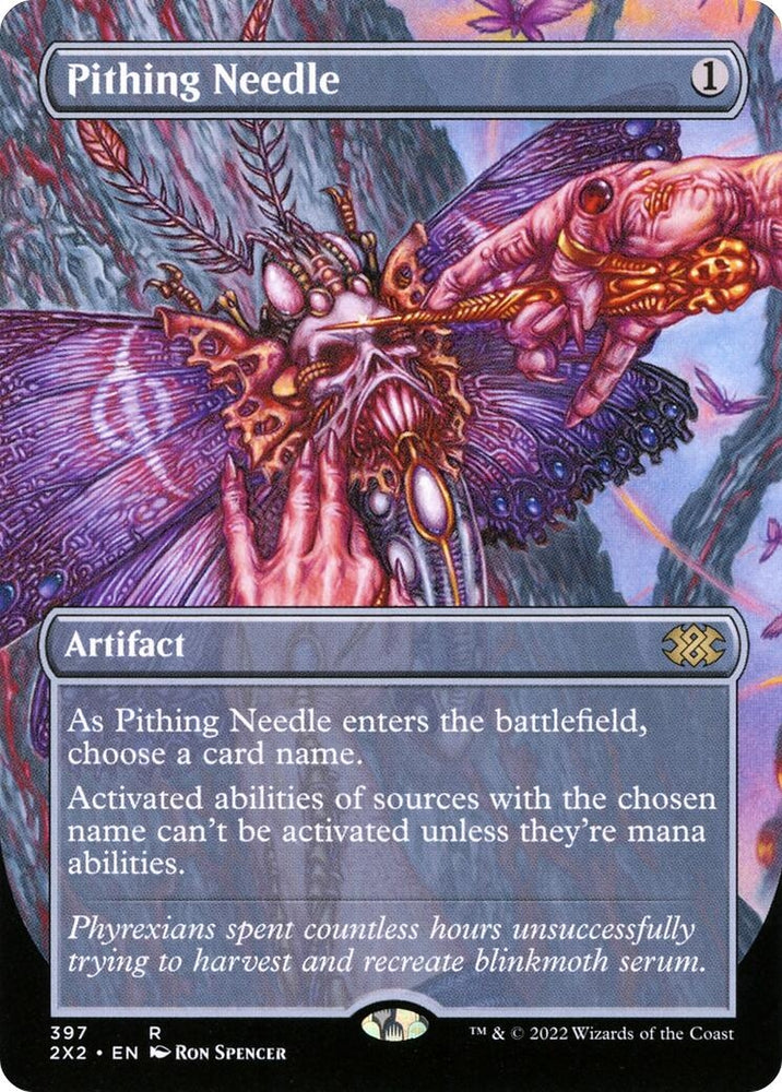 Image for Pithing Needle (Borderless) (397) [Double Masters 2022]
