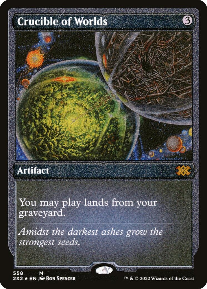 Image for Crucible of Worlds (Foil Etched) (558) [Double Masters 2022]