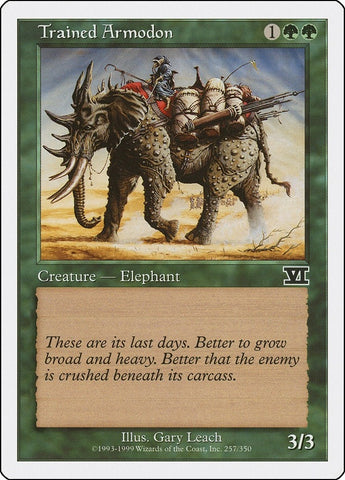 Image for Trained Armodon (257) - Magic: The Gathering