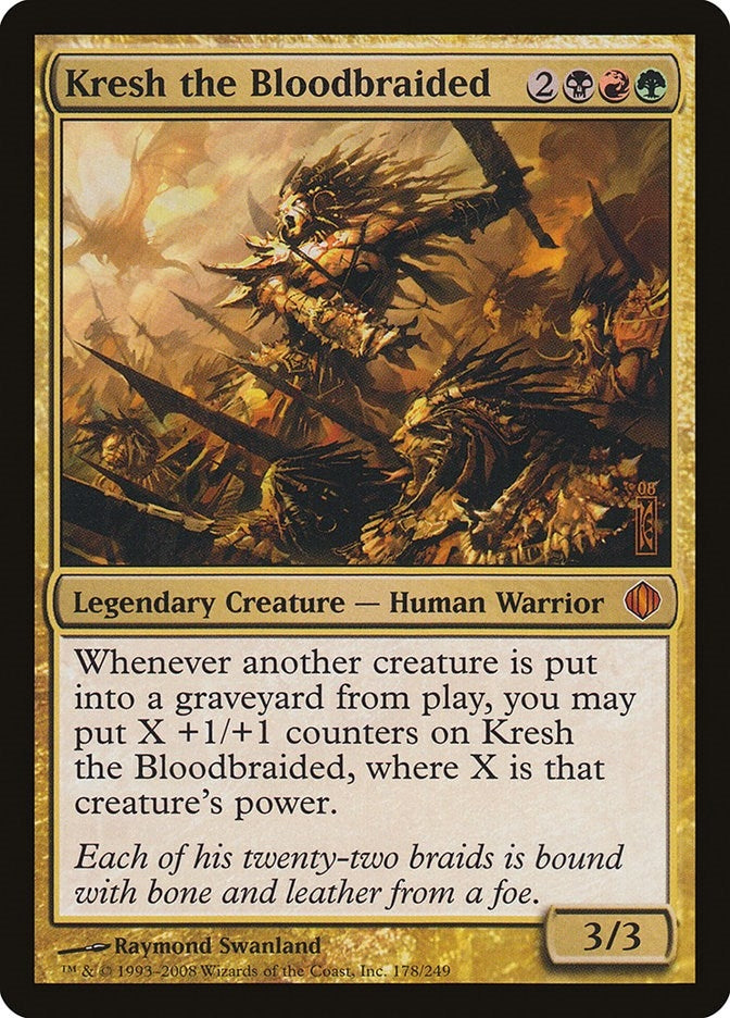 Image for Kresh the Bloodbraided (178) [Shards of Alara]
