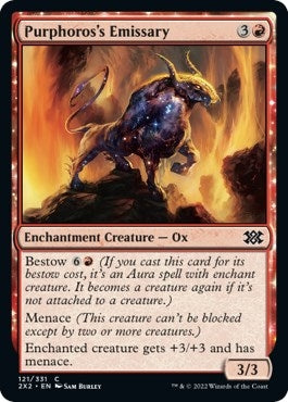 Image for Purphoros's Emissary (121) [Double Masters 2022]