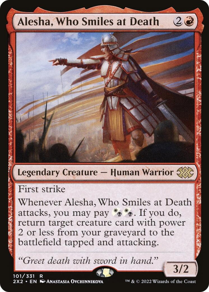 Image for Alesha, Who Smiles at Death (101) [Double Masters 2022]